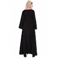 Umbrella cut abaya- Black Umbrella cut abaya- Black